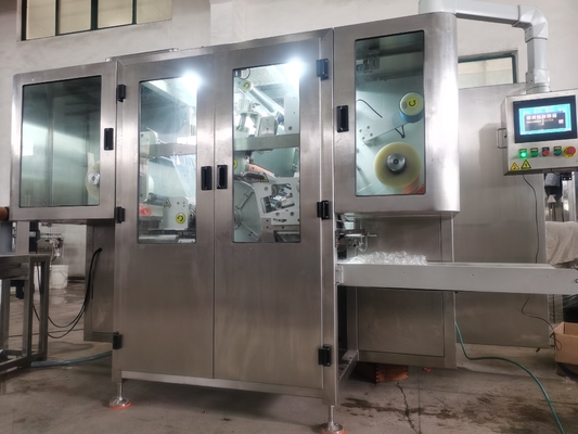 ماشین کاملا اتوماتیک برای ساخت پاکت های شوینده برقی از فولاد ضد زنگ 304